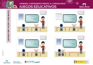 Aprende a defenderte frente al coronavirus. JUEGOS EDUCATIVOS
