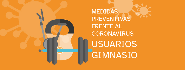 En el gimnasio, ¡evita cualquier riesgo de contagio!
