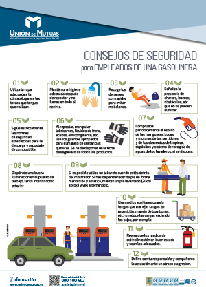 Consejos de seguridad para empleados de una gasolinera