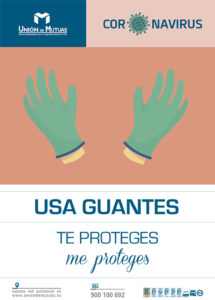 Usa guantes