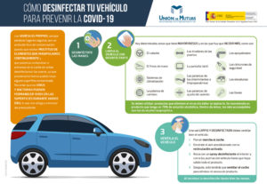 Cómo desinfectar tu vehiculo