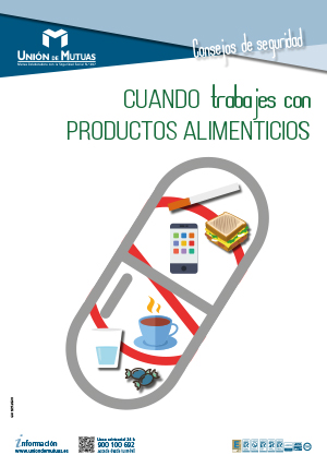 Cuando trabajes con productos alimenticios