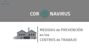 Medidas de prevención en los centros de trabajo