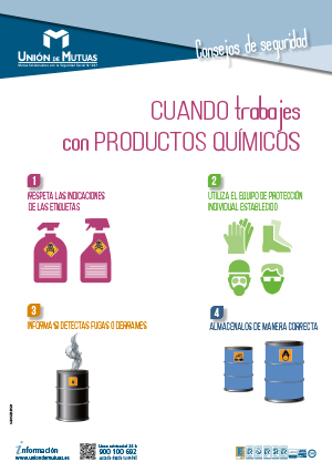 Cuando trabajes con productos químicos – Completa
