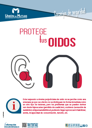 Protege tus oídos tapón y cascos