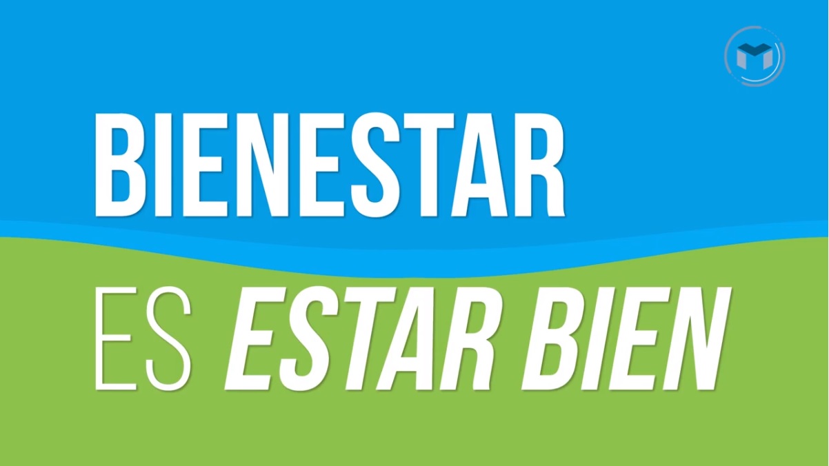 Bienestar es estar bien