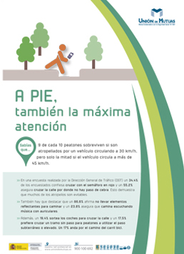 A pie, también la máxima atención