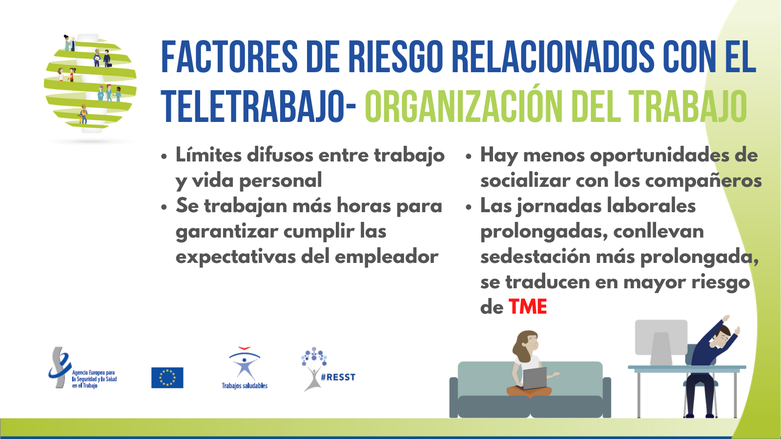 Teletrabajo factores de riesgos relacionados organizacion trabajo
