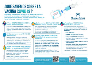 Que sabemos sobre la vacuna covid-19