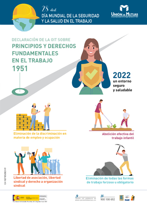 Día mundial de la seguridad y la salud en el trabajo. Declaración de la OIT CA-1027-ES-2023-01