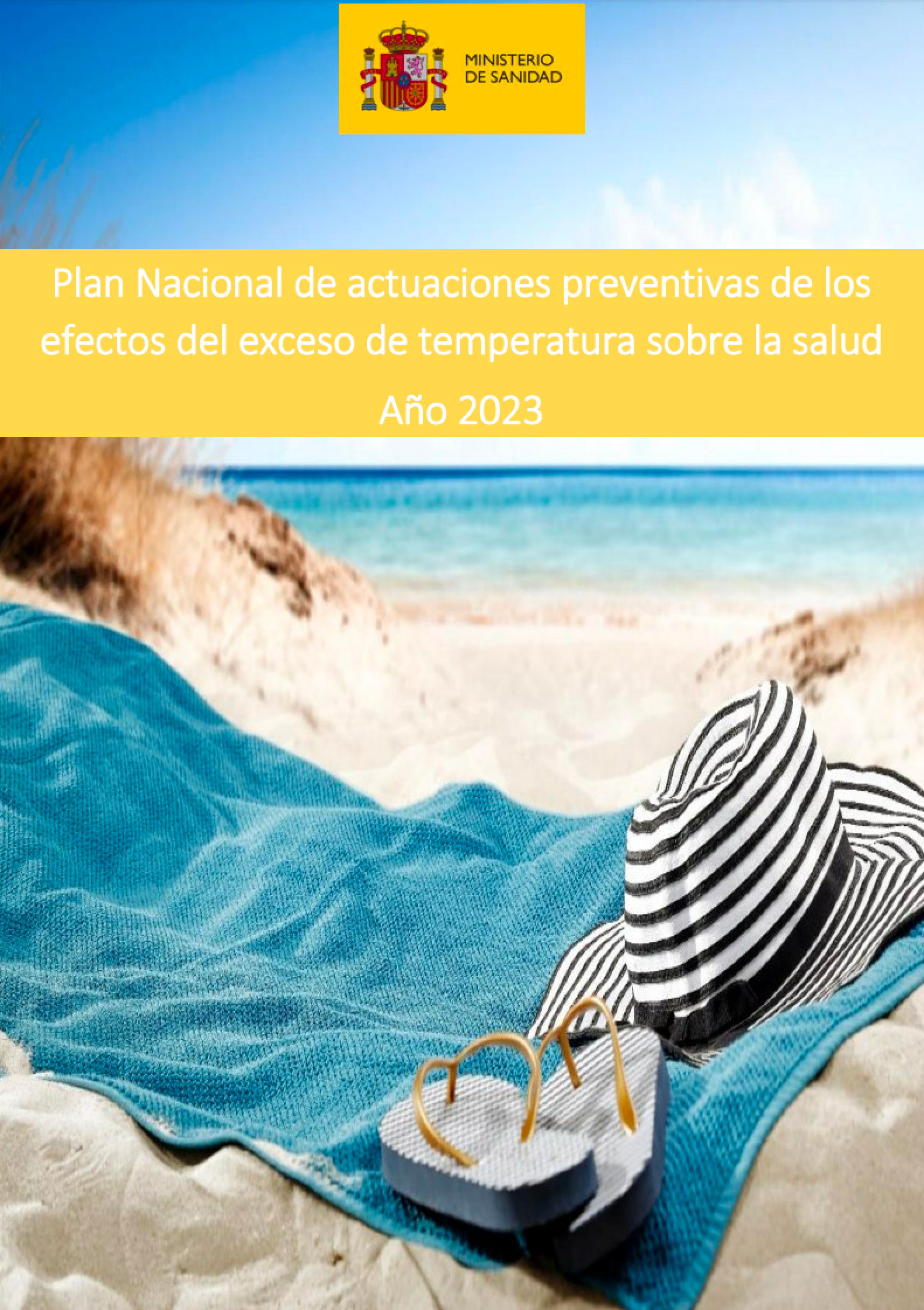 Plan Nacional de actuaciones preventivas de los efectos del exceso de temperatura sobre la salud 2023