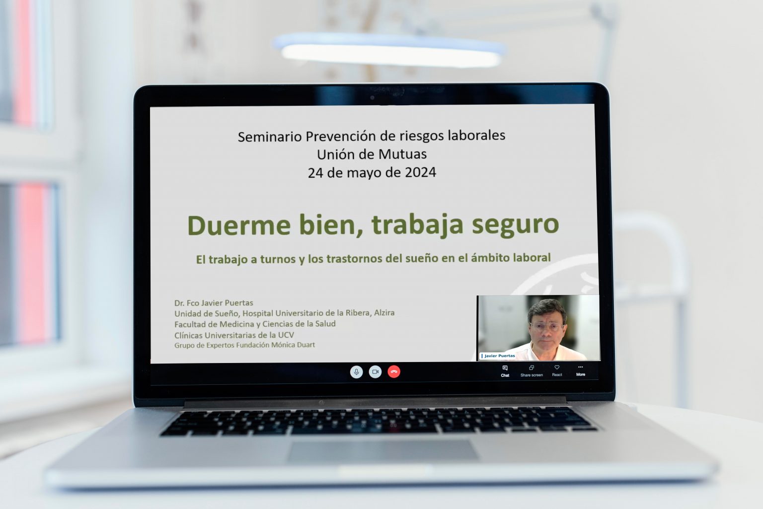 Jornada de Unión de Mutuas sobre la importancia del sueño: «Duerme bien, trabaja seguro»