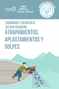 Seguridad y salud en el sector pesquero. Atrapamientos, aplastamientos y golpes VI-221-ES/2023-01