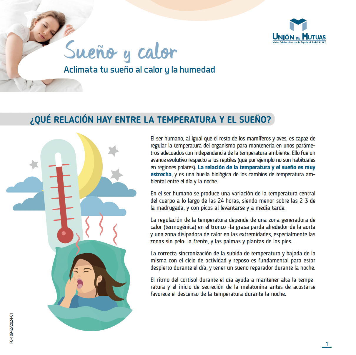 Sueño y calor