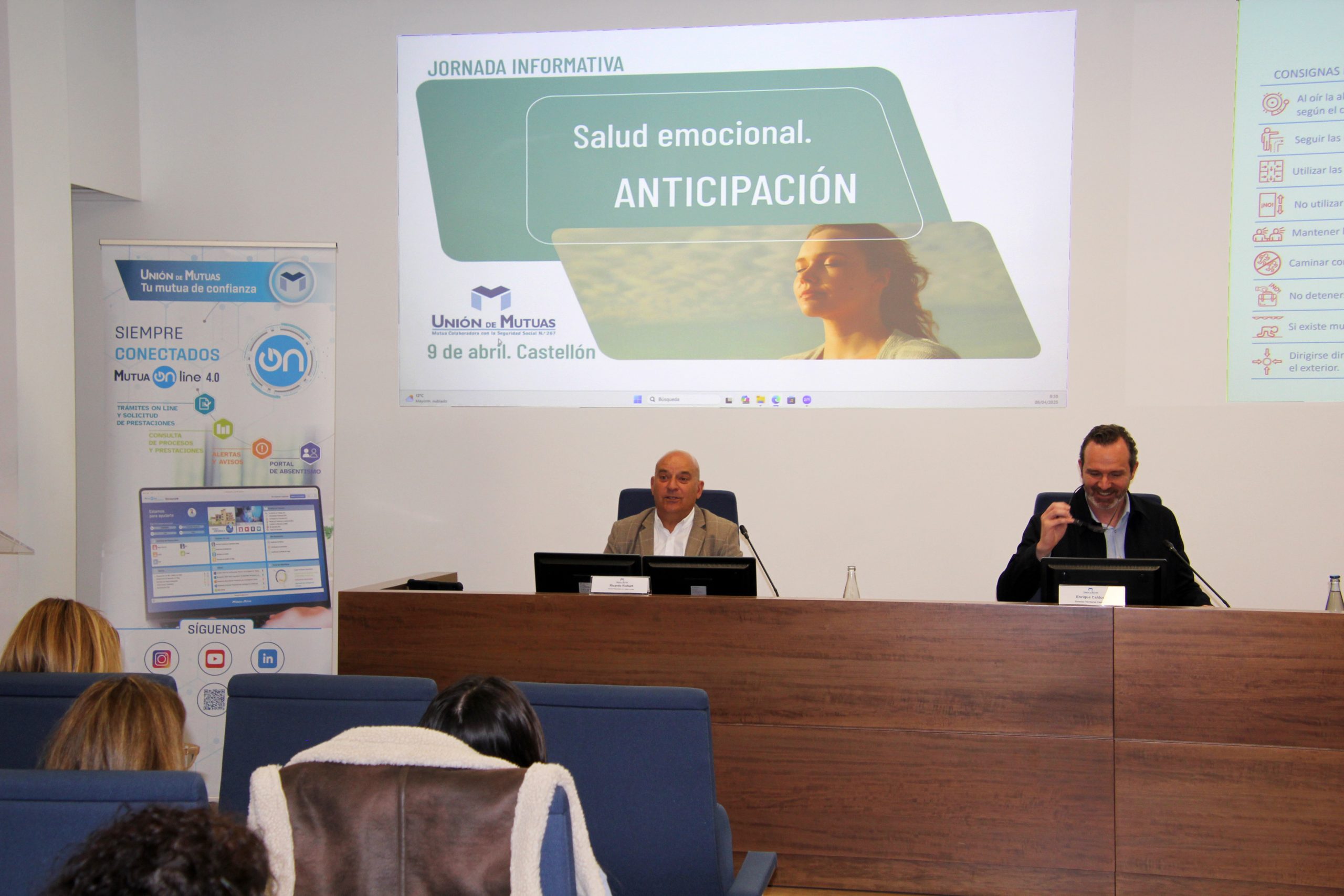 Unión de Mutuas celebra una jornada sobre salud emocional y estrategias de anticipación