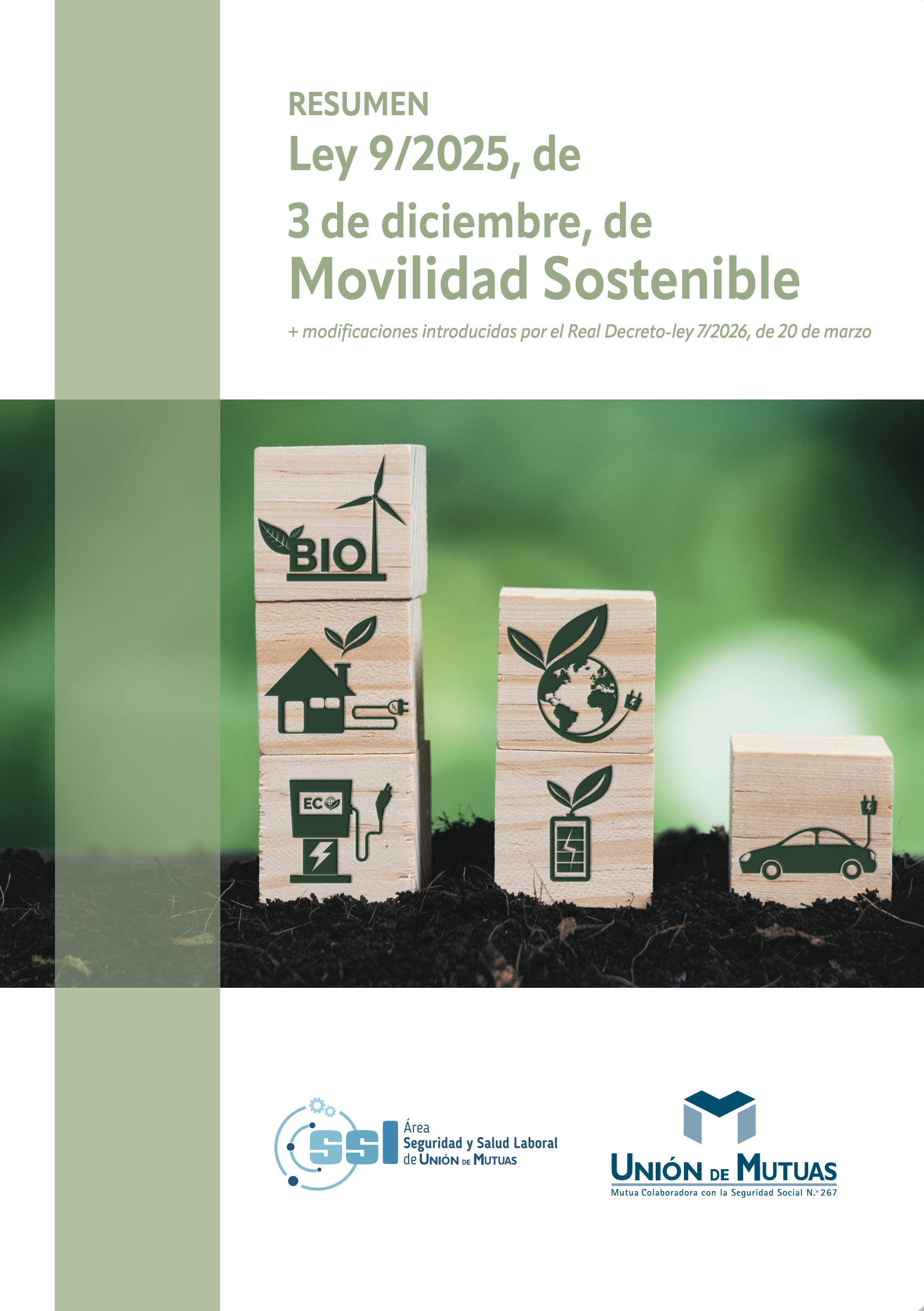 Ley 9/2025 de Movilidad Sostenible y modificaciones RDL