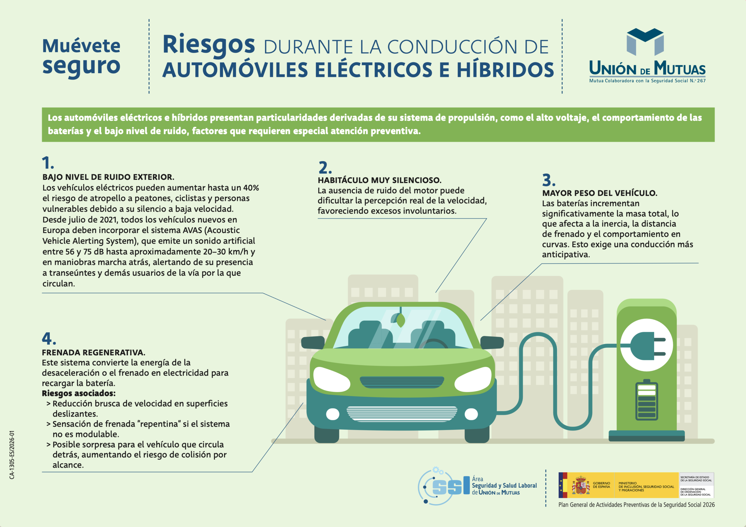 Riesgos durante la conduccion de automoviles electricos e hibridos CA-1305-ES_2026-01